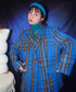 Heart Button Check Jacket&Skirt Series